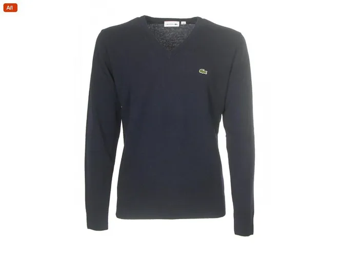 Áo Len Lacoste AH 3003 00 166 Màu Xanh Navy Size FR2 - Thời trang - Vua Hàng Hiệu